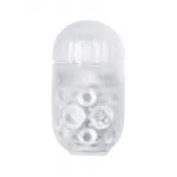 Изображение MensMax Мастурбатор нереалистичный MENS MAX CAPSULE 07 COSMOS TPE, белый, 8 см (В ЗИПЛОКЕ)