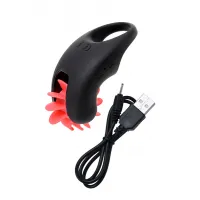 Фото Erotist Виброкольцо Erotist Mill, силикон, черный, 8,5 см, Ø 2,6 см