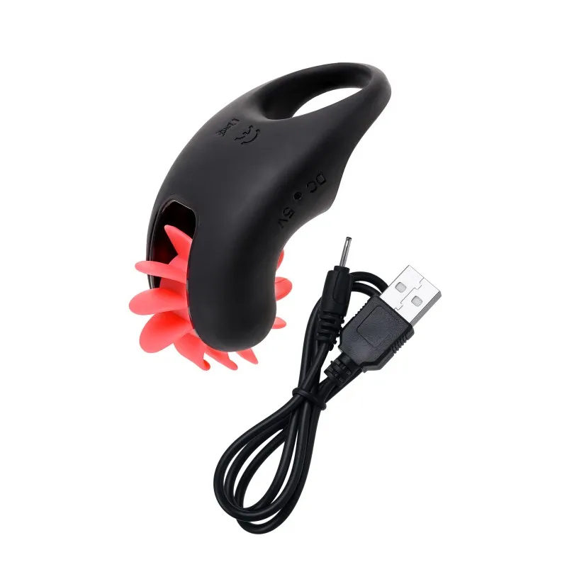 Фото Erotist Виброкольцо Erotist Mill, силикон, черный, 8,5 см, Ø 2,6 см