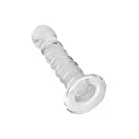Sexus Glass Нереалистичный фаллоимитатор Sexus Glass, стекло, прозрачный, 16 см — купить в Минске Фото Sexus Glass Нереалистичный фаллоимитатор Sexus Glass, стекло, прозрачный, 16 см