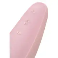 Изображение Satisfyer, Германия Вакуум-волновой стимулятор с вибрацией Satisfyer Curvy 2 Connect App, силикон, розовый, 13,41 см