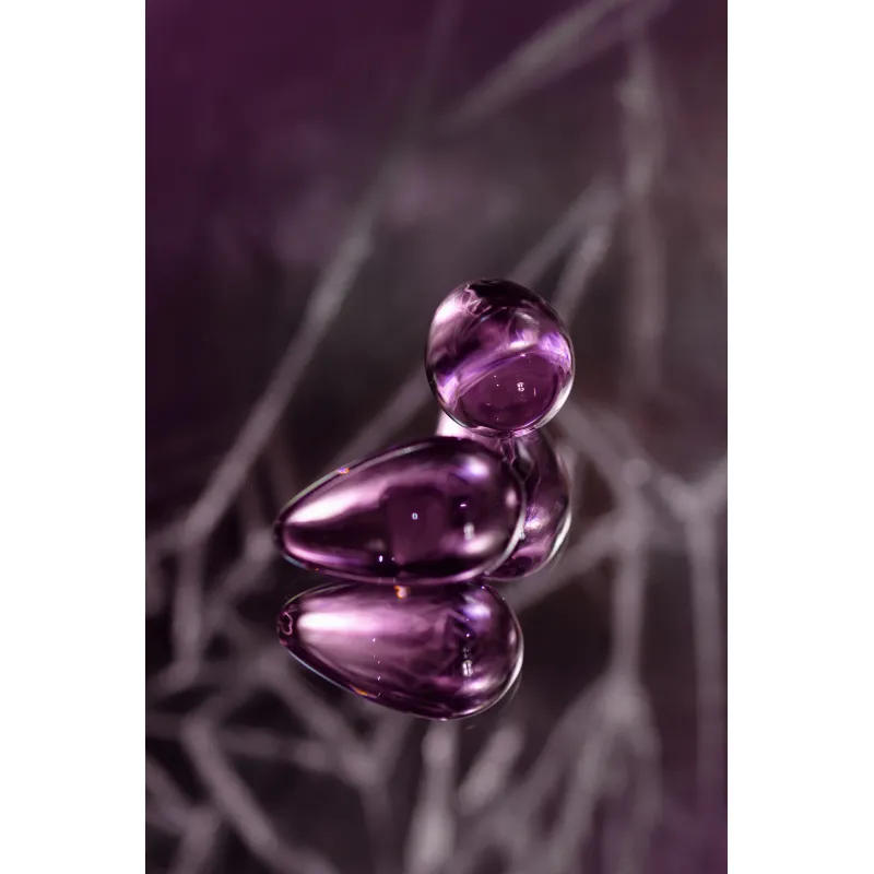 Фото Sexus Glass Вагинальные шарики Sexus Glass, стекло, розовые, Ø 2,7 см