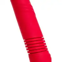 Фото  Фрикционный фаллоимитатор с вибрацией LOVENSE Gravity, красный, силикон, 25,9 см