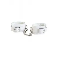 Фото Theatre by TOYFA Наручники TOYFA Theatre кожаные белые