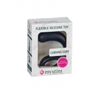 Фото MYSTIM Электростимулятор Mystim Curving Curt, силикон, черный, 13 см