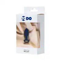 ToDo by Toyfa Анальная втулка ToDo by Toyfa Brilliant, силикон, синий с белым кристаллом 7 см, Ø 2,8 см, 26 г — купить в Минске Фото ToDo by Toyfa Анальная втулка ToDo by Toyfa Brilliant, силикон, синий с белым кристаллом 7 см, Ø 2,8 см, 26 г