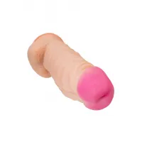 Фото  Фаллоимитатор RealStick Brutal Kratos на присоске, neoskin, телесный, 30 см