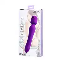 Изображение JOS Стимулятор 2 в 1 JOS Kisom, силикон, фиолетовый, 24 см