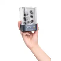 Изображение Tenga, Япония Нереалистичный мастурбатор TENGA Crysta  Ball, TPE, прозрачный, 15,5 см