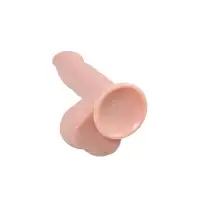 Фото  Реалистичный фаллоимитатор My Babe My Sweety, TPE, телесный, 21,5 см