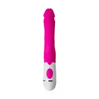 Изображение A-toys by TOYFA Нереалистичный вибратор A-Toys by TOYFA Mist, силикон, розовый, 25,4 см