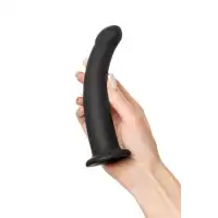 POPO Pleasure by TOYFA Анальный фаллоимитатор с изгибом POPO Pleasure by TOYFA Serpens, M, силикон, черный, 16,5 см — купить в Минске Изображение POPO Pleasure by TOYFA Анальный фаллоимитатор с изгибом POPO Pleasure by TOYFA Serpens, M, силикон, черный, 16,5 см