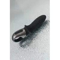 Фото  Анальный вибратор с нагревом Satisfyer Hot Passion Connect App, силикон, черный, 18 см