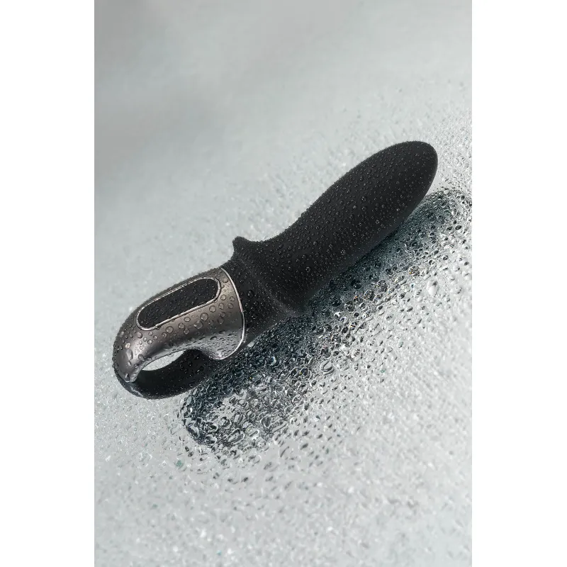 Фото  Анальный вибратор с нагревом Satisfyer Hot Passion Connect App, силикон, черный, 18 см