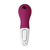Изображение Satisfyer, Германия Вакуум-волновой стимулятор клитора с вибрацией Satisfyer Lucky Libra, силикон, бордовый, 15,7 см