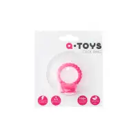 Фото A-toys by TOYFA Эрекционное кольцо на пенис A-Toys by TOYFA Topya, силикон, розовый, Ø 3,5 см