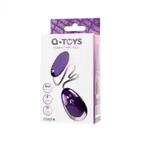 A-toys by TOYFA Виброяйцо A-Toys by TOYFA Costa, силикон, фиолетовый, 6,5 см — купить в Минске Изображение A-toys by TOYFA Виброяйцо A-Toys by TOYFA Costa, силикон, фиолетовый, 6,5 см