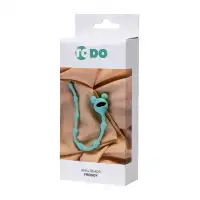 Фото ToDo by Toyfa Анальная цепочка ToDo by Toyfa Froggy, силикон, мятный, 27,4 см, Ø 1,4 см
