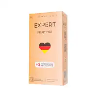 Изображение  Презервативы EXPERT Fruit Mix, фруктовые ароматизированные, 15 шт