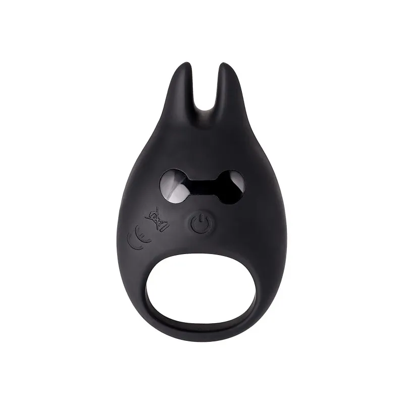 Изображение Erotist Виброкольцо Erotist Diablo, силикон, черный, 7,9 см, Ø 2,6 см