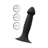 A-toys by TOYFA Анальный фаллоимитатор A-Toys by TOYFA Spikn, силикон, черный, 14 см — купить в Минске Изображение A-toys by TOYFA Анальный фаллоимитатор A-Toys by TOYFA Spikn, силикон, черный, 14 см