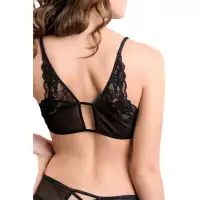 Изображение Erolanta Lingerie Бралетт Erolanta Odette с застежкой спереди, черный (54-56)
