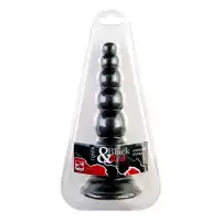 Изображение Black & Red by TOYFA Анальная втулка. Черная