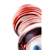 Фото Sexus Glass Двусторонний фаллоимитатор Sexus Glass, стекло, прозрачный, 20 см