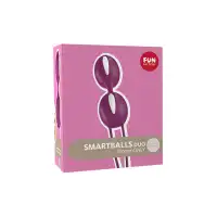 Fun Factory, Германия Шарик вагинальные Fun Factory SMARTBALLS DUO, силикон, фиолетовый, 17 см — купить в Минске Фото Fun Factory, Германия Шарик вагинальные Fun Factory SMARTBALLS DUO, силикон, фиолетовый, 17 см