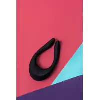 Изображение Satisfyer, Германия Многофункциональный стимулятор для пар Satisfyer Partner Multifun 2, силикон, чёрный, 13,5 см.