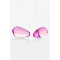 Фото Sexus Glass Вагинальные шарики Sexus Glass, стекло, розовые, Ø 2,7 см