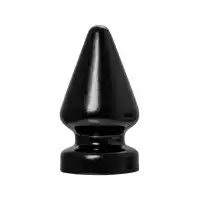 Фото  Анальная втулка POPO Pleasure by TOYFA Draco β, PVC, черная, 21 см, Ø 11,5 см