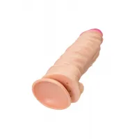 Фото  Фаллоимитатор RealStick Brutal Kratos на присоске, neoskin, телесный, 30 см