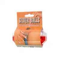 Изображение Seven Creations Вагинальные шарики Dream Toys, легкие, ABS пластик, серебряные, Ø 3,5 см