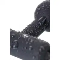 Фото Erotist Анальная втулка Erotist SHAFT, силикон, черный, 6,9 см