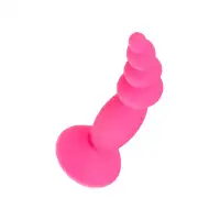 Изображение A-toys by TOYFA Анальная втулка A-Toys by TOYFA Hild, силикон, розовый, 11 см