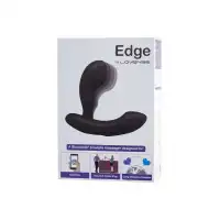 Фото Lovense, США Стимулятор простаты LOVENSE Edge, силикон, черный, 11,4 см