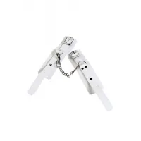 Фото Theatre by TOYFA Наручники TOYFA Theatre кожаные белые