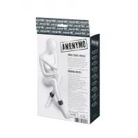 Фото  Поножи Anonymo #0153, PU кожа, черные, 26,5 см