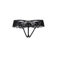 Изображение Erolanta Lingerie Эротические трусики Erolanta Eve, черный (50-52)