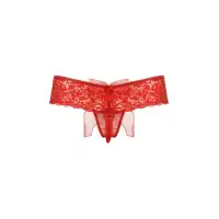 SoftLine Collection, Польша Шортики с бантиком открытые кружевные SoftLine Collection, красный, M/L — купить в Минске Изображение SoftLine Collection, Польша Шортики с бантиком открытые кружевные SoftLine Collection, красный, M/L