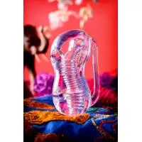 Фото LINGAM BY TOYFA Мастурбатор нереалистичный Lingam by TOYFA Indira, TPE, Прозрачный, 14 см