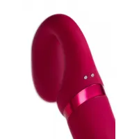 Фото Lovense, США Безремневой страпон LOVENSE Lapis, с вибрацией, силикон, красный, 23 см