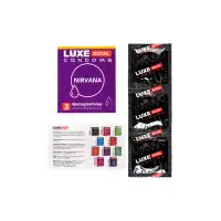 Luxe Презервативы Luxe, royal, nirvana, 18 см, 5,2 см, 3 шт. — купить в Минске Фото Luxe Презервативы Luxe, royal, nirvana, 18 см, 5,2 см, 3 шт.