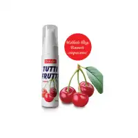 Изображение Биоритм, Россия Съедобная гель-смазка TUTTI-FRUTTI для орального секса со вкусом вишни, 30 г