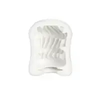 Фото MYSTIM Мастурбатор Mystim MasturbaTIN Swirl Gir, TPE, белый, 4,5 см