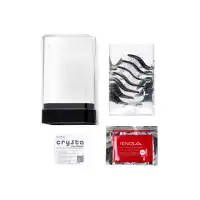 Фото Tenga, Япония Нереалистичный мастурбатор TENGA Crysta Leaf, TPE, прозрачный, 15,5 см