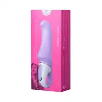 Фото Satisfyer, Германия Нереалистичный вибратор Satisfyer Vibes Charming Smile, силикон, фиолетовый, 18,7 см.