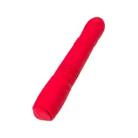 Фото  Фрикционный фаллоимитатор с вибрацией LOVENSE Gravity, красный, силикон, 25,9 см
