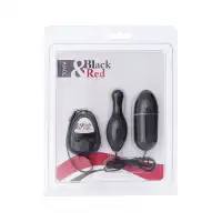 Black & Red by TOYFA Вибронабор с пультом ДУ, 5 режимов вибрации, черный — купить в Минске Фото Black & Red by TOYFA Вибронабор с пультом ДУ, 5 режимов вибрации, черный